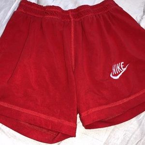 Red Small Nike shorts